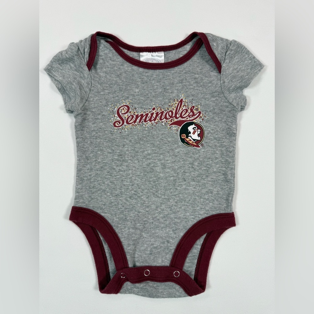 THIRD STREET Florida State Seminoles Baby Bodysuit‎ 12M Game Day Casual